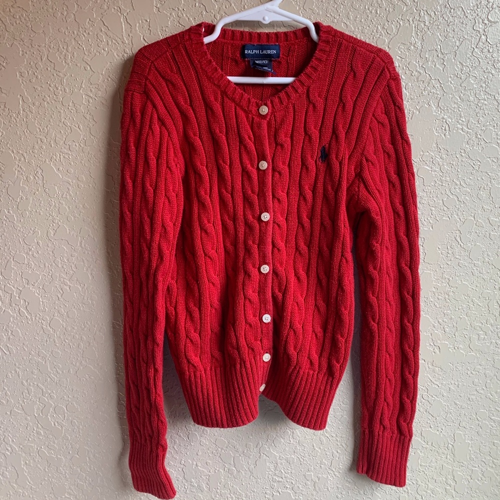 Girls 8/10 Ralph Lauren Sweaters (2)